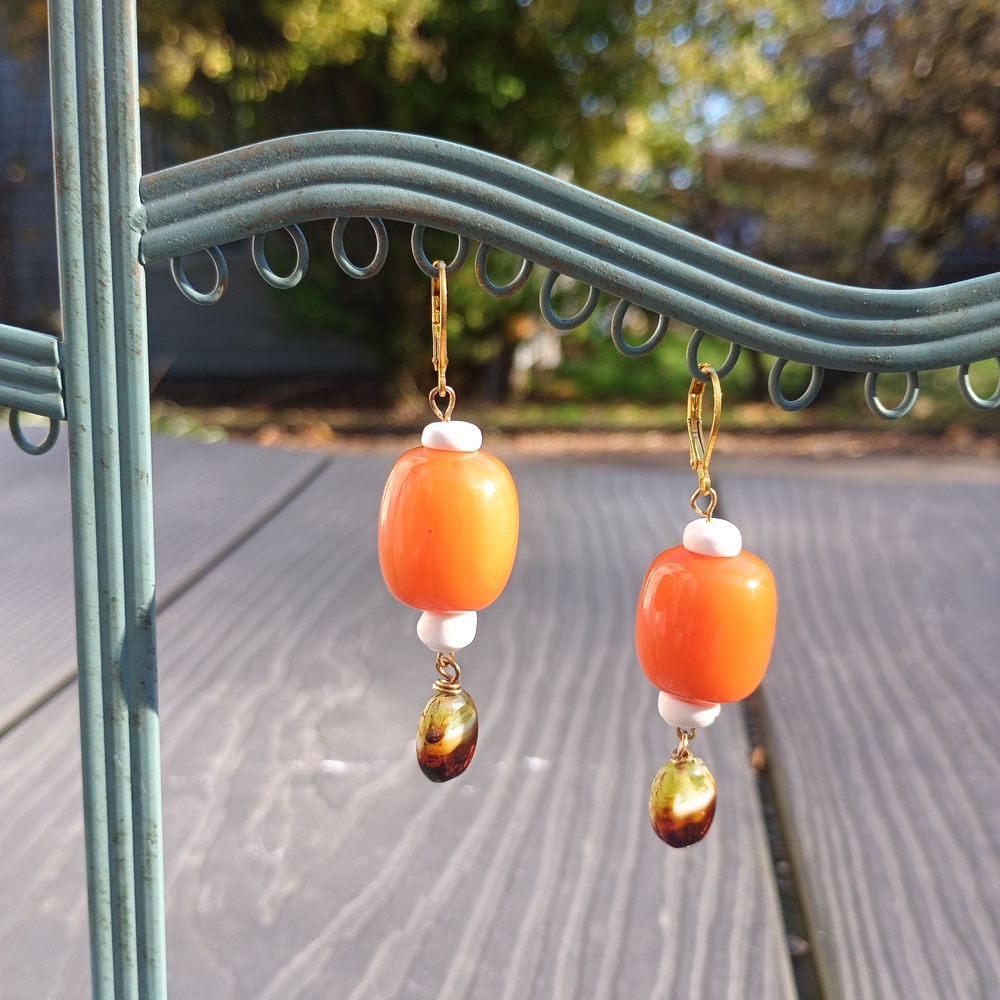 African Style Dangle Earrings